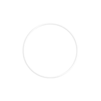 Opakowanie Obręcz metalowa biała 20cm