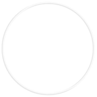 Opakowanie Obręcz metalowa biała 40cm