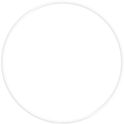 Opakowanie Obręcz metalowa biała 50cm