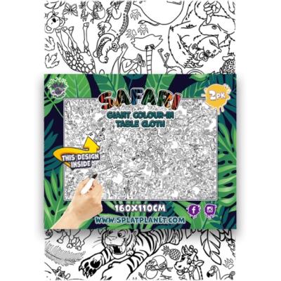 Opakowanie Obrus do pomalowania Safari 2szt