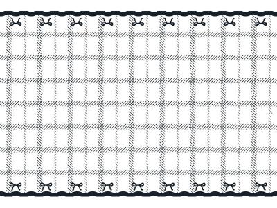 Opakowanie Obrus z kokardkami 180x120cm