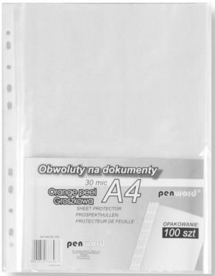 Opakowanie Obwoluta A4/100 30 mic groszkowa