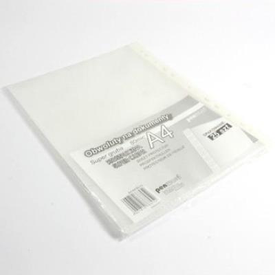 Opakowanie Obwoluta A4/25 80 mic krystaliczna