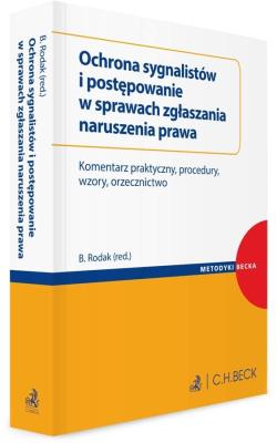 Okładka książki Ochrona sygnalistów i postępowanie w sprawach...