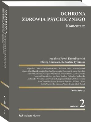 Okładka książki Ochrona zdrowia psychicznego. Komentarz