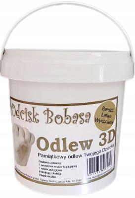 Odcisk Bobasa - Odlew 3D mały. Wydawca: Opera tech. SmakLiter.pl Opakowanie Odcisk Bobasa - Odlew 3D mały