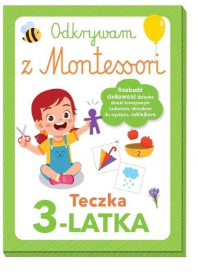 Okładka książki Odkrywam z Montessori Teczka 3-latka