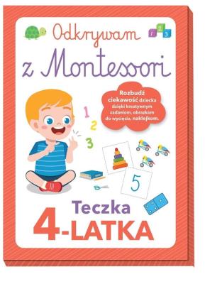 Okładka książki Odkrywam z Montessori Teczka 4-latka