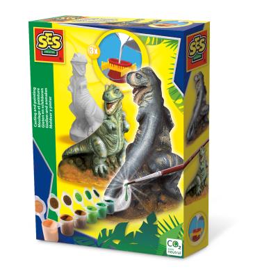Odlew gipsowy 3D - T-Rex. Wydawca: SES NL. SmakLiter.pl Opakowanie Odlew gipsowy 3D - T-Rex