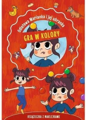 Opakowanie Odlotowa Marianka i jej ubranka. Gra w kolory