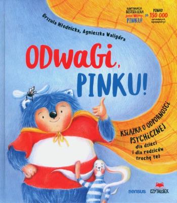 Okładka książki Odwagi, Pinku!