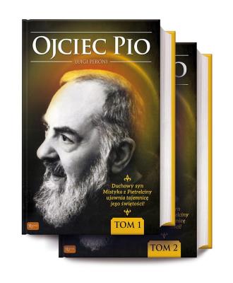 Ojciec Pio. Tom 1-2. Autor: Luigi Peroni. SmakLiter.pl Okładka książki Ojciec Pio. Tom 1-2