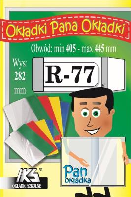 Opakowanie Okładka książkowa regulowana R-77 (25szt) IKS