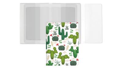 Opakowanie Okładka na dokumenty dla kierowcy kaktus