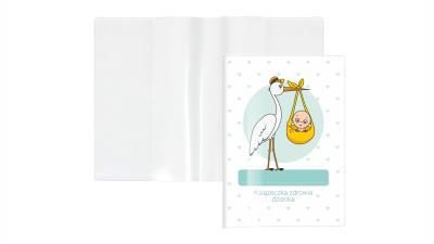 Opakowanie Okładka na książeczkę zdrowia dziecka Bocian