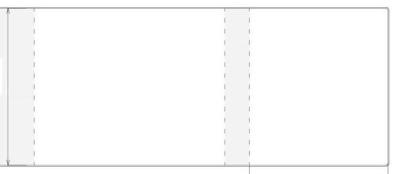 Opakowanie Okładka regulowana 205x700mm (50szt)