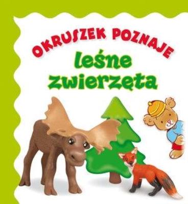 Okładka książki Okruszek poznaje - leśne zwierzęta wyd.2017