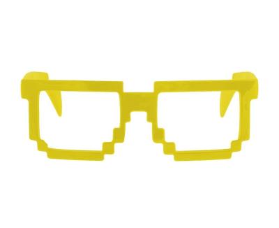 Opakowanie Okulary Piksele żółte