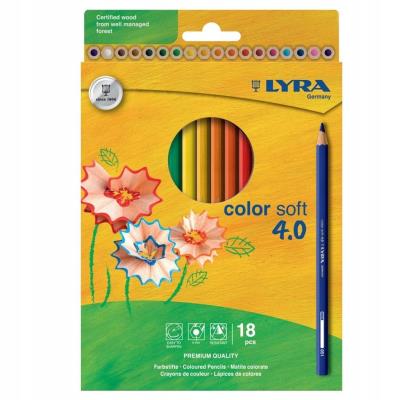 Opakowanie Ołówek Color Soft 4.0 Hangable 18 kolorów