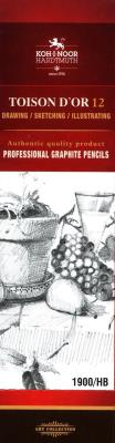 Opakowanie Ołówek grafitowy 1900  HBToison DOR 12
