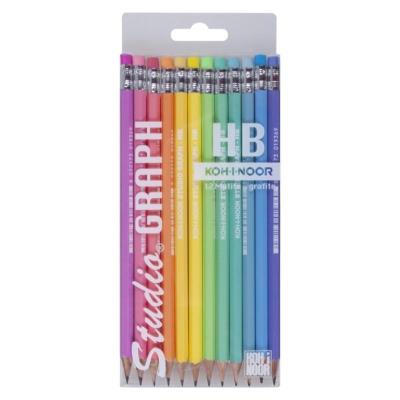 Ołówek grafitowy Studio Graph Mat HB 12szt. Wydawca: Koh-I-Noor. SmakLiter.pl Opakowanie Ołówek grafitowy Studio Graph Mat HB 12szt