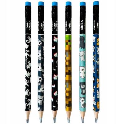 Opakowanie Ołówek trójkątny gruby z nadrukiem KIDEA