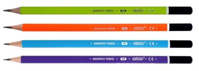 Ołówek trójkątny neon HB 1 szt mix CRICCO. Wydawca: Cricco. SmakLiter.pl Opakowanie Ołówek trójkątny neon HB 1 szt mix CRICCO