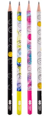 Opakowanie Ołówek trójkątny Smile 2B Happy Color paczka 24szt.