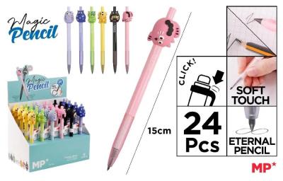 Opakowanie Ołówek wieczny Magic Pencil - kotki (24szt)
