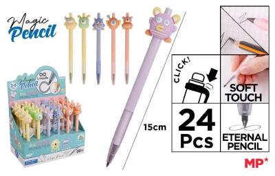 Opakowanie Ołówek wieczny potwory (24szt)