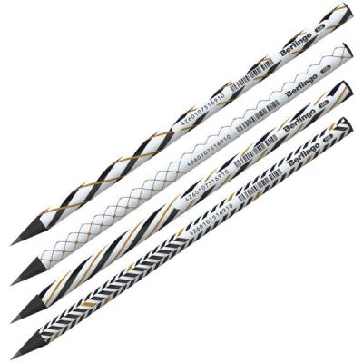 Opakowanie Ołówek z czarnego drewna HB MIX