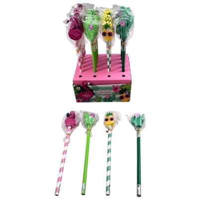 Ołówek z gumką Tropiki MIX (24szt). Wydawca: Ziemia Obiecana. SmakLiter.pl Opakowanie Ołówek z gumką Tropiki MIX (24szt)