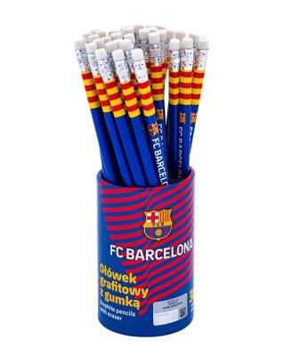 Ołówki grafitowe z gumką FC Barcelona (36szt)ASTRA. Wydawca: ASTRA papiernicze. SmakLiter.pl Opakowanie Ołówki grafitowe z gumką FC Barcelona (36szt)ASTRA