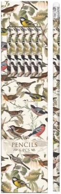 Opakowanie Ołówki ozdobne STPEN06 ptaszki 6 sztuk