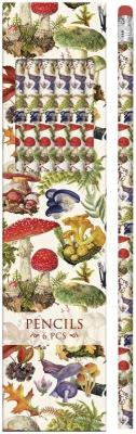 Opakowanie Ołówki ozdobne STPEN20 las grzybów - zestaw 6 sztu