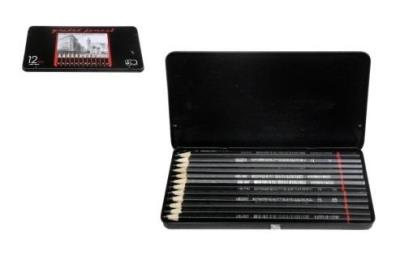 Opakowanie Ołówki w etui 12szt