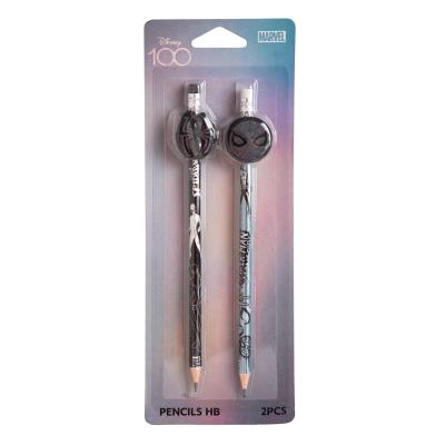 Opakowanie Ołówki z gumową nakładką 2 szt. Disney 100 wzór 1