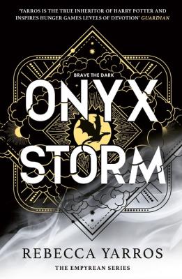 Onyx Storm. Autor: Rebecca Yarros. SmakLiter.pl Okładka książki Onyx Storm