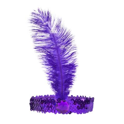 Opakowanie Opaska charleston fioletowa