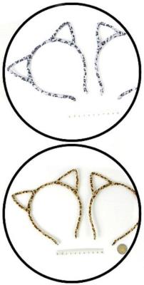 Opakowanie Opaska do włosów kotek z uszami