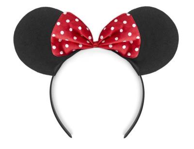 Opakowanie Opaska Myszka czarny i czerwony