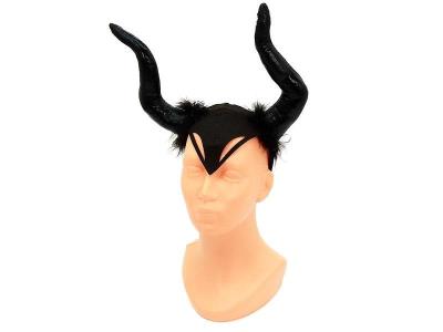 Opakowanie Opaska na głowę rogi czarownicy 36x27cm
