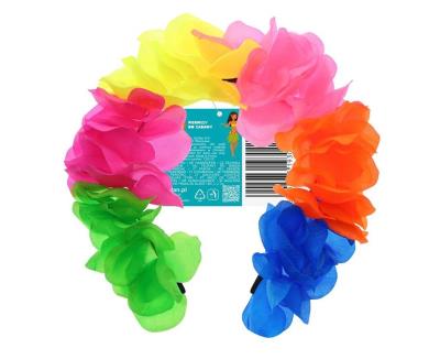 Opakowanie Opaska na głowę tęczowa 30 płatków