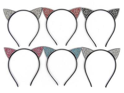 Opakowanie Opaska na włosy - uszy brokatowe