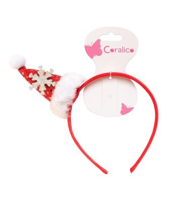 Opaska z czapką Mikołaja. Wydawca: Coralico. SmakLiter.pl Opakowanie Opaska z czapką Mikołaja