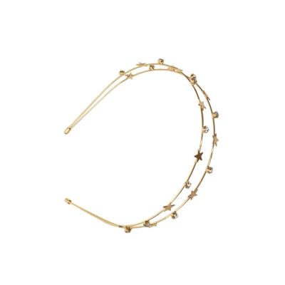 Opakowanie Opaska złota z diamencikami