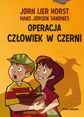 Okładka książki Operacja Człowiek w Czerni. Biuro Detektywistyczne nr 2