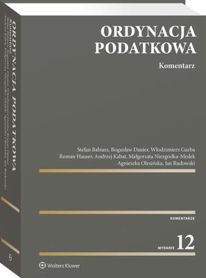 Okładka książki Ordynacja podatkowa. Komentarz