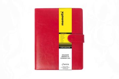 Opakowanie Organizer 2025 Memofix A5 czerwony