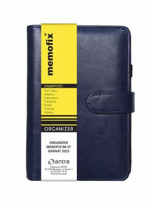 Opakowanie Organizer 2025 Memofix B6 ST granat